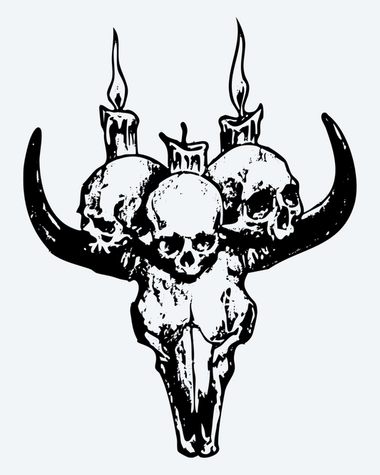 Candle Skulls