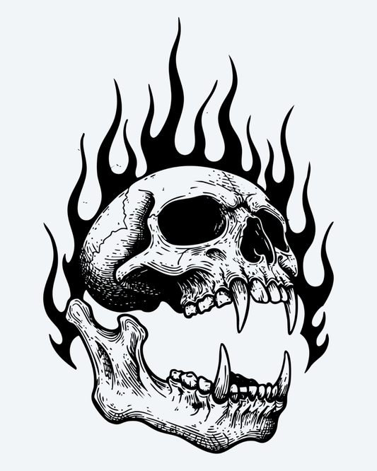 Flame Skull