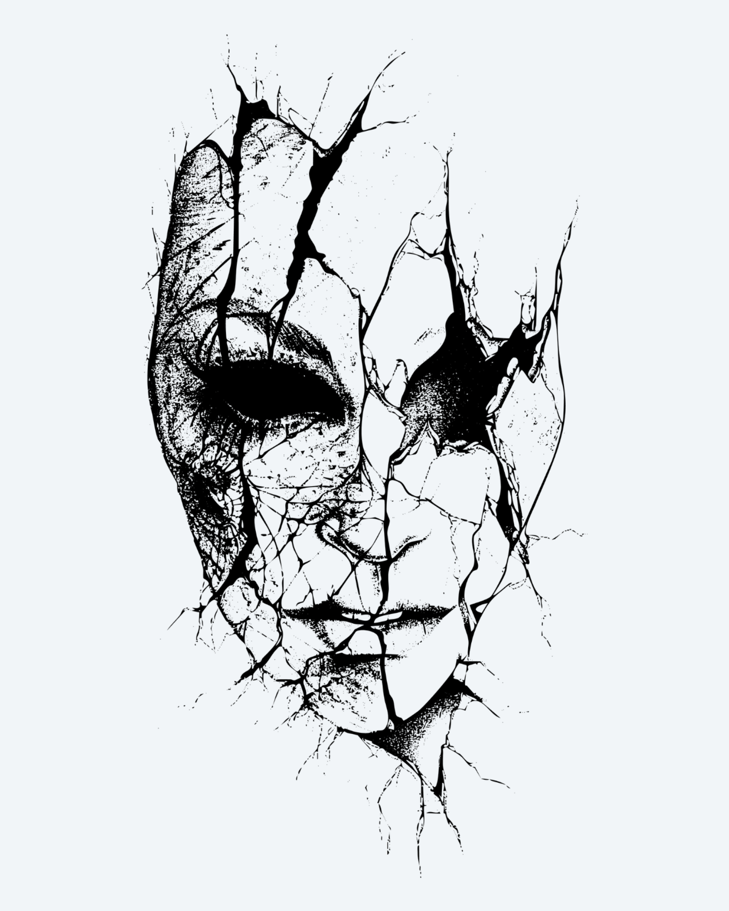 Cracked Mask