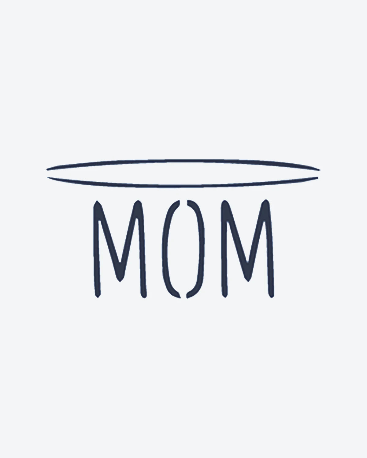 Mom's Halo semi-permanent tattoo design by INKY – Fine Line, Halo, Hand illustration, 0.5 x 0.5 in (1x1 cm), available at inkytatt.com