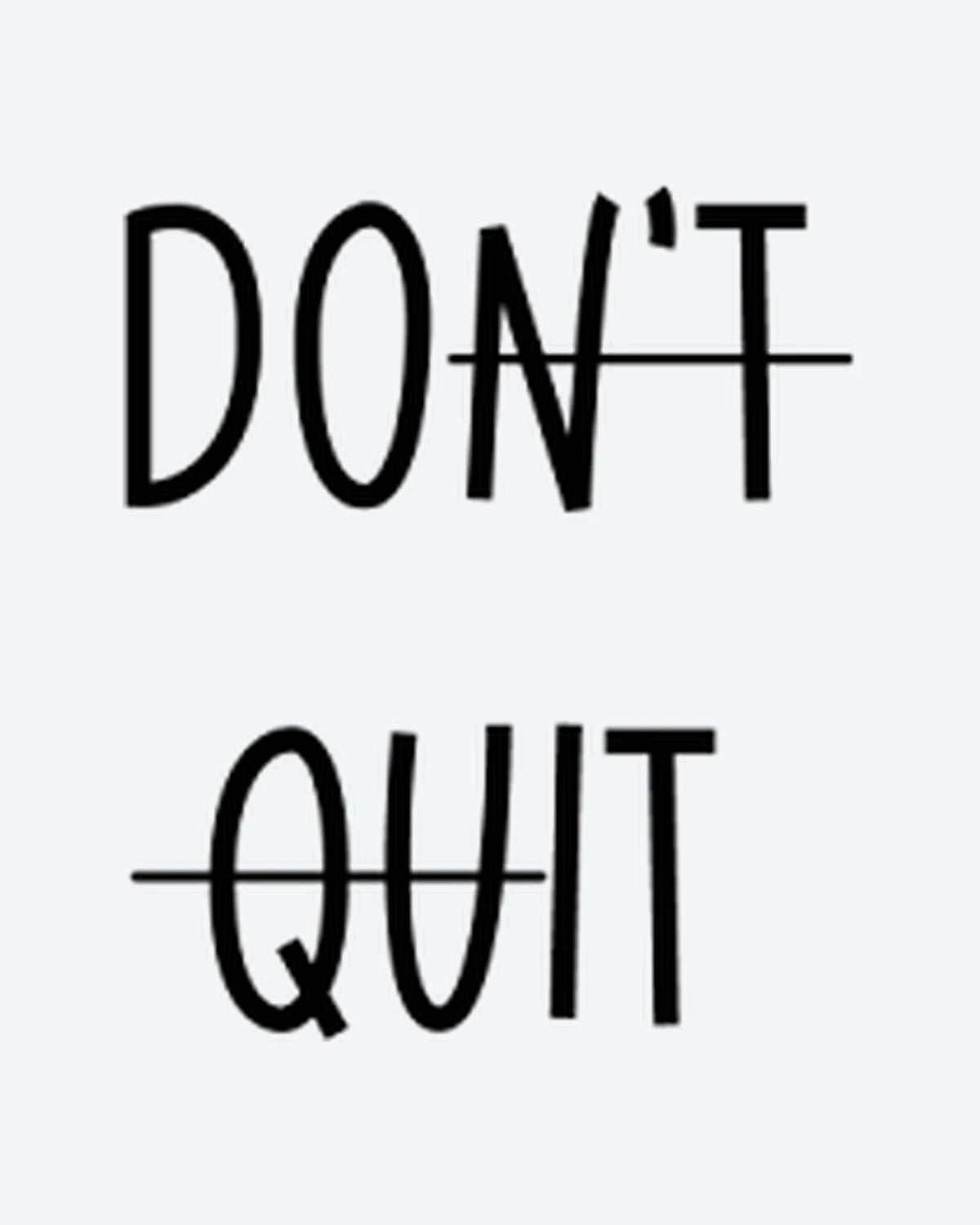 Do It semi-permanent tattoo design by INKY – Lines illustration, 2 x 2 in (4x4 cm), available at inkytatt.com