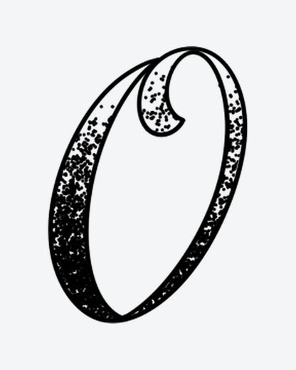 Dotwork 0 semi-permanent tattoo design by INKY – Dotwork illustration, 0.5 x 0.5 in (1x1 cm), available at inkytatt.com