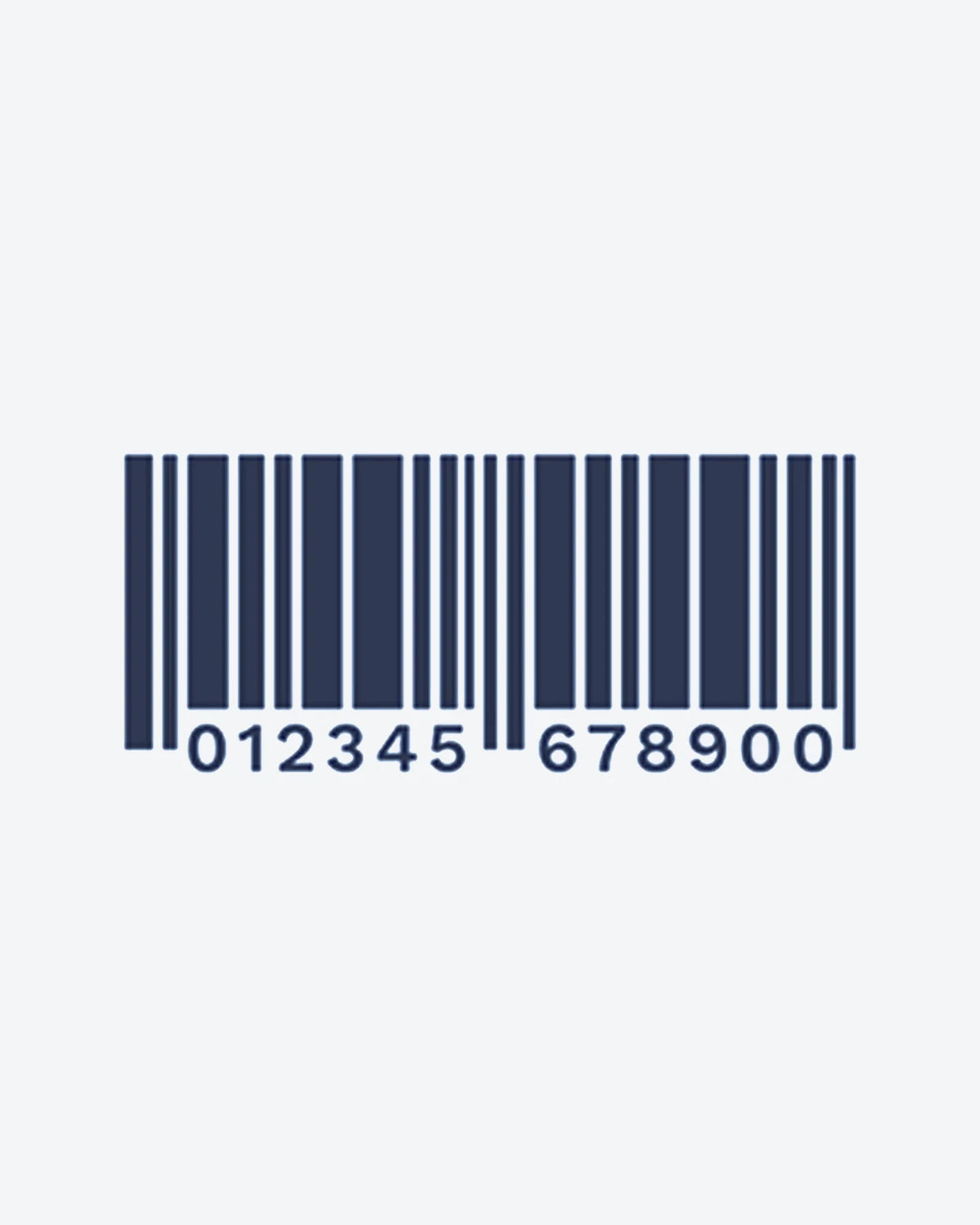 Barcode ID semi-permanent tattoo design by INKY – Geometric, Lines illustration, 2 x 2 in (4x4 cm), available at inkytatt.com
