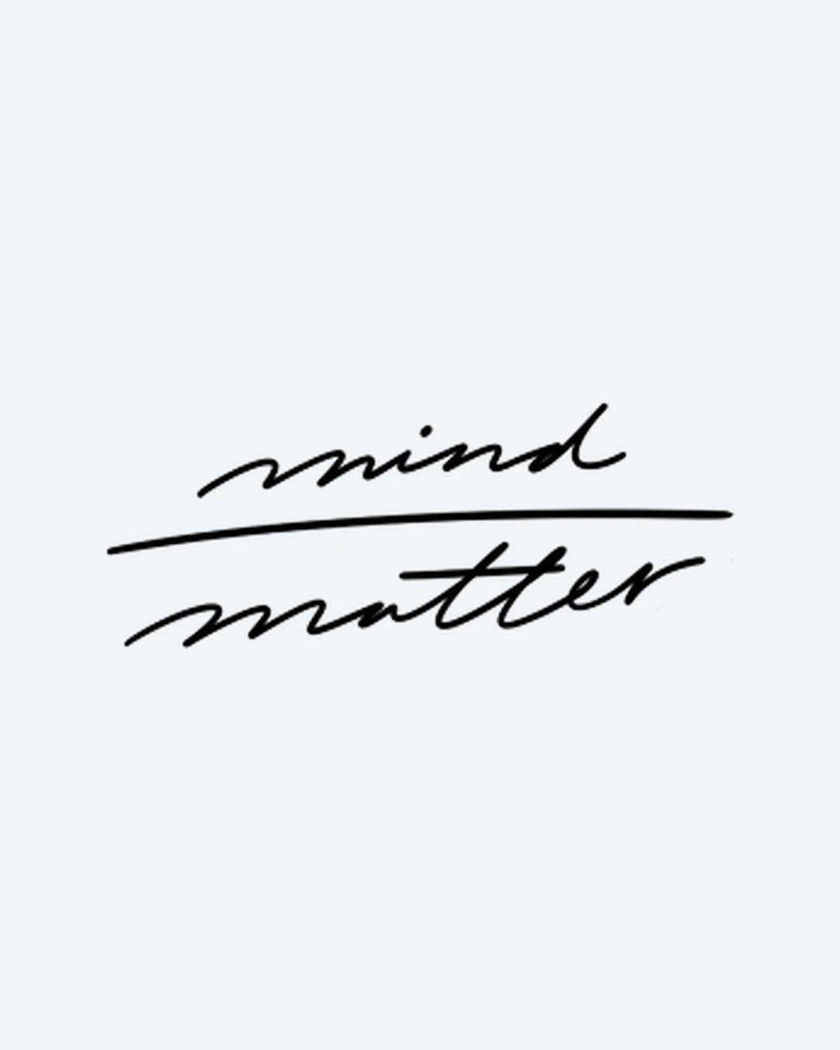 Mind Matter semi-permanent tattoo design by INKY – Fine Line illustration, 2 x 2 in (4x4 cm), available at inkytatt.com