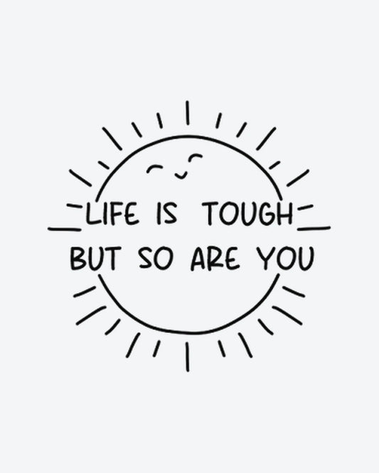 Resilient Sun semi-permanent tattoo design by INKY – Fine Line, Sun, Hand, Frame illustration, 2 x 2 in (4x4 cm), available at inkytatt.com